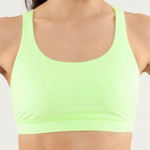Lululemon Energy Bra 💚 Faded Zap